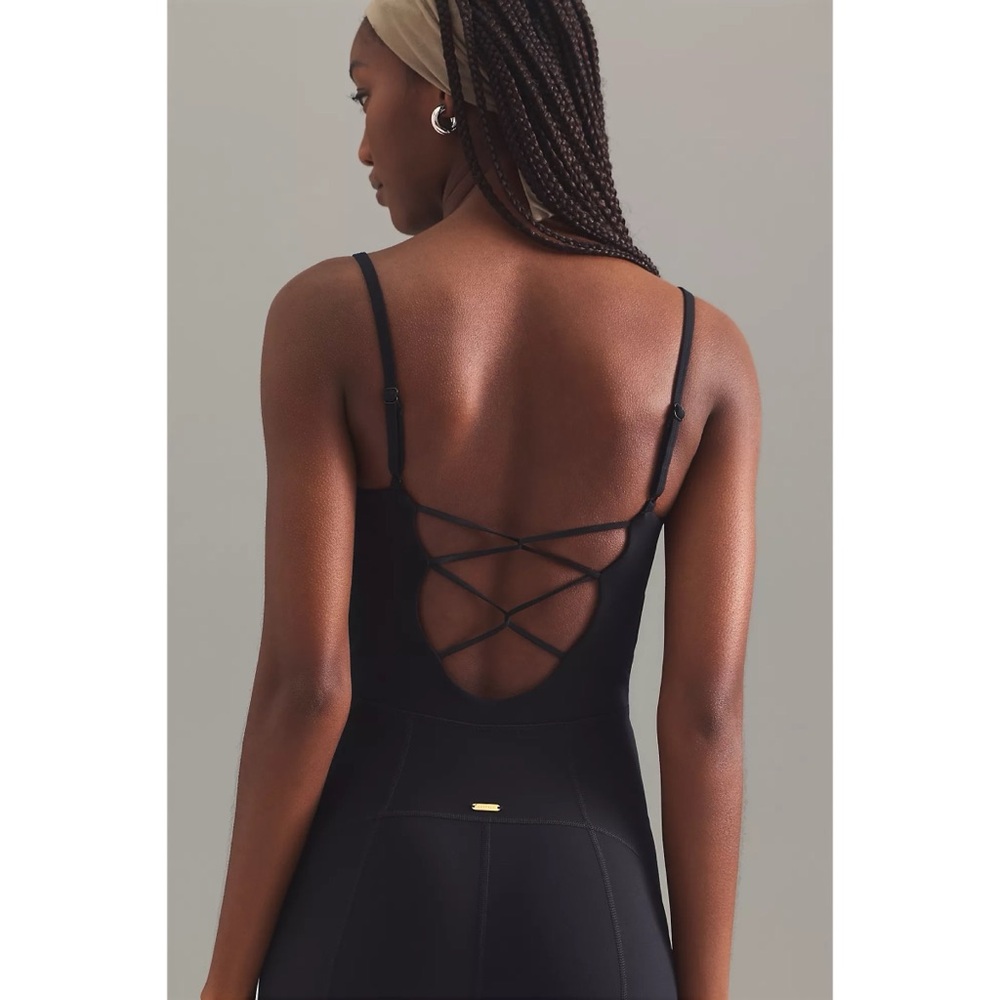 L*Space Black Spaghetti Strap Jumpsuit - Picture 2 of 9
